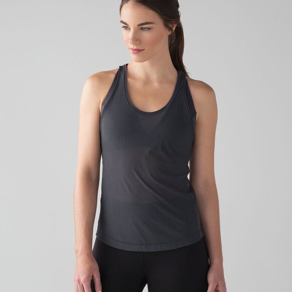 Lululemon Revitalize Tank Size 6 (XS) Blue Tied - Picture 2 of 7